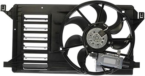 Engine Cooling Fan Assembly 1PC Replaces R2AH15025C, R2AH15025E Compatible with Mazda 3 2012 2013 2010 2011 in Saudi Arabia
