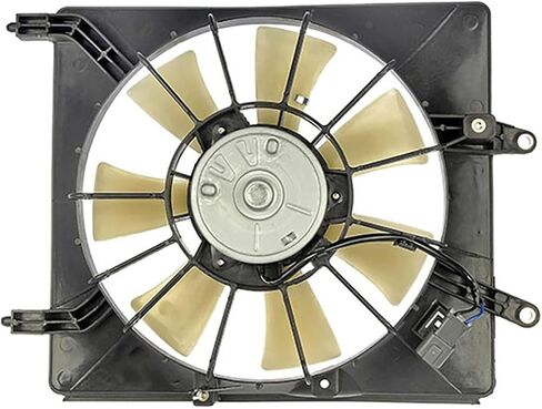 Right Engine Cooling Fan Assembly 1PC Replaces 38611RBB003, 38615RBB003 Compatible with TSX 2004 2005 2006 2007 2008 in Saudi Arabia