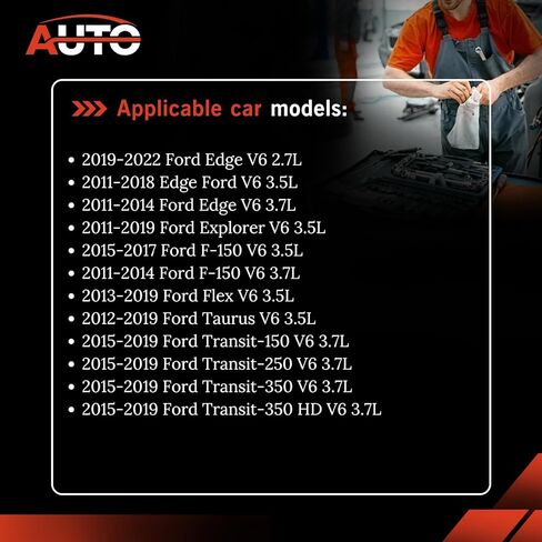 Fuel Injector Repair Kit O-Rings Compatible with Ford Edge 2.7L 3.5L 3.7L Explorer F-150 Flex Transit 150 250 350 Lincoln MKS MKT MKX MKZ Replace 0280158191 6 Pack in Saudi Arabia