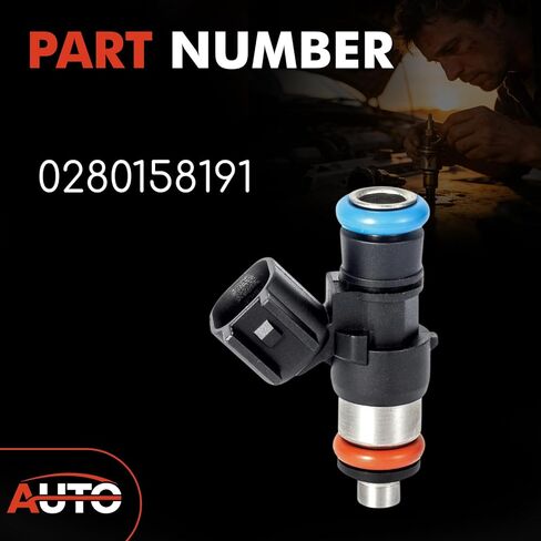 Fuel Injector Repair Kit O-Rings Compatible with Ford Edge 2.7L 3.5L 3.7L Explorer F-150 Flex Transit 150 250 350 Lincoln MKS MKT MKX MKZ Replace 0280158191 6 Pack in Saudi Arabia