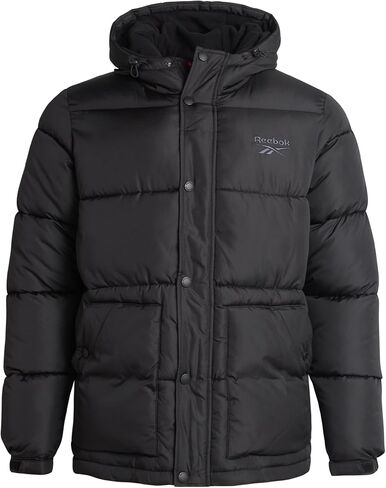 Reebok Men Winter Jacket - Puffer Parka Coat - Heavyweight Ski Jacket for Men, M-XXL in Kuwait