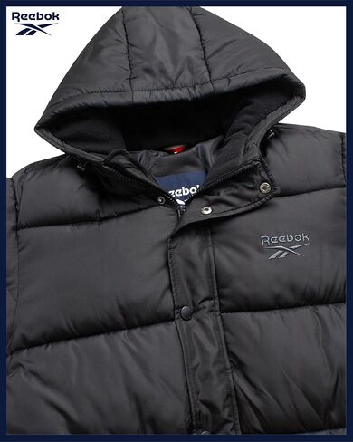 Reebok Men Winter Jacket - Puffer Parka Coat - Heavyweight Ski Jacket for Men, M-XXL in Kuwait