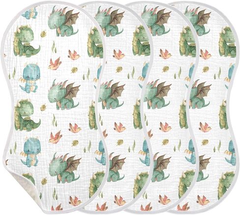 Boston Terrier Dog Do Yoga Muslin Burp Cloths for Baby 2 Pack 100% Cotton Baby Washcloths Bibs for Boy Girl in Saudi Arabia