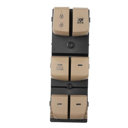 مفتاح التحكم في نافذة الطاقة الكهربائية 93570-3X030 935703X030 93570-3X000 935703X000 Fit 2011-2015 لشركة Hyundai Elantra (بيج) in Saudi Arabia
