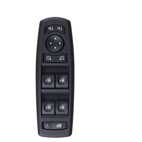 Power Window Control Switch 254000015R 254000006R 25400-0006R 25400-0015R for Renault Fluence 08-16 Car Accessories(254000006R-shiny Black) in Saudi Arabia