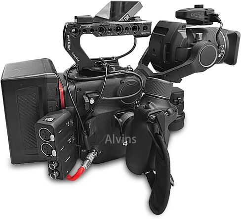 Alvins V Mount Battery Plate for DJI Ronin 4D, V Mount Plate with 6-pin 1B DC-in Out Put Battery Mounts Plate for Ronin 4D in Kuwait