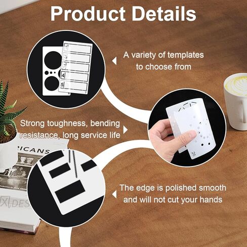 40Pcs Journal Planner Stencils Templates, 4"x7" DIY Calendar Journal Stencils for Scrapbook Notebook Diary Cards Decorations Journal Supplies Accessories in Kuwait