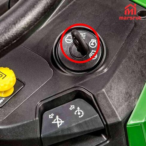 5 قطع مفتاح جرار مناسب لجزازة العشب جون ديري، GY20680 قطع غيار مفتاح الإشعال لـ GX24332 X340 X324 X300R X360 X520 X300 X534 X500 X540 X304 X320 L108 LA130 L111 D130 L100 D170 D110 D125 LT155 in Kuwait