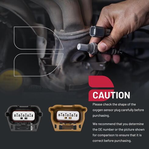 مستشعر الأوكسجين BDFHYK مستشعر O2 المنبع، متوافق مع Nissan Altima 2013-2017، 2.5L l4، 234-9133 234-4905 استبدال قطعتين in Saudi Arabia
