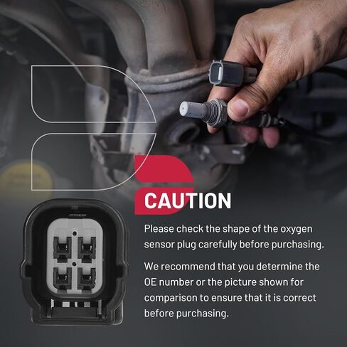 BDFHYK Oxygen Sensor Downstream O2, Compatible with Honda Accord CR-V Civic, Compatible with Acura MDX RDX RLX TLX, 18050, 18100 Replacement 1PCS in Saudi Arabia