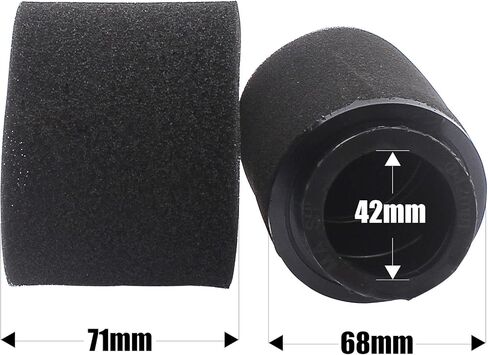 العالمي 41mm 42mm 43mm الزاوية رغوة مزدوجة قرنة الأداء تصفية 50cc 70cc 90cc 110cc 125cc ATV رباعية سكوتر الذهاب كارت الدراجة حفرة الترابية سوبر جيب دراجة صغيرة ياماها in Saudi Arabia