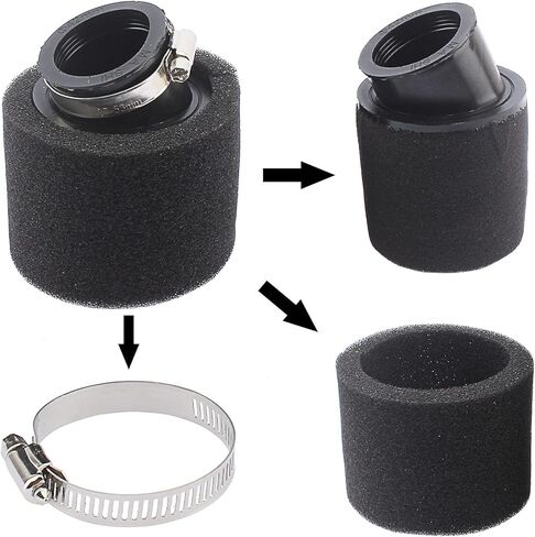 العالمي 41mm 42mm 43mm الزاوية رغوة مزدوجة قرنة الأداء تصفية 50cc 70cc 90cc 110cc 125cc ATV رباعية سكوتر الذهاب كارت الدراجة حفرة الترابية سوبر جيب دراجة صغيرة ياماها in Saudi Arabia