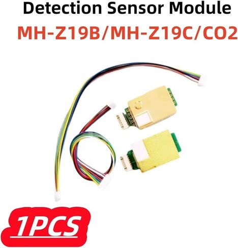 1 قطعة/الوحدة MH-Z19B/MH-Z19C/CO2 وحدة الكشف عن الاستشعار الأشعة تحت الحمراء ثاني أكسيد الكربون الاستشعار 3.6-5.5 فولت (MH-Z19B) in Saudi Arabia