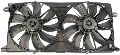 Engine Cooling Fan Assembly 1PC Replaces 12365378, 12365379 Compatible with Cadillac Seville 2004 1999 2000 1998 2001 2002 2003 in Saudi Arabia