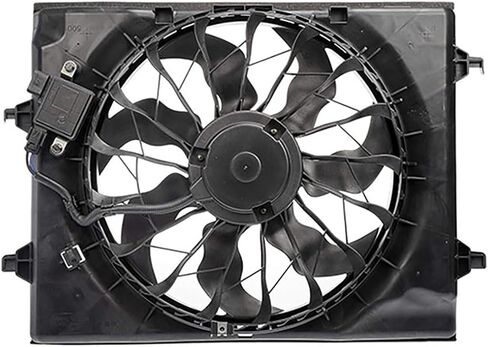 Engine Cooling Fan Assembly 1PC Replaces 25380D5200 Compatible with Kia Optima 2016 2017 2018 2019 in Saudi Arabia