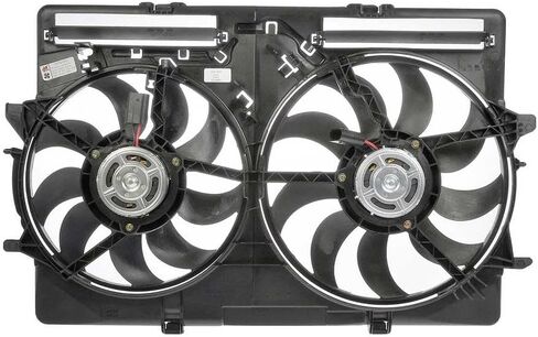 Engine Cooling Fan Assembly 1PC Replaces 8K0121207A, 8K0959455F Compatible with Audi A4 2007-2016 Compatible with Audi A4 allroad 2013-2016 Compatible with Audi A4 Quattro 2009-2016 in Saudi Arabia