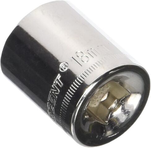 Crescent 3/8" Drive 12 Point Standard Metric Socket 18mm - CDS48N in Saudi Arabia