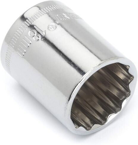 Crescent 3/8" Drive 12 Point Standard Metric Socket 18mm - CDS48N in Saudi Arabia