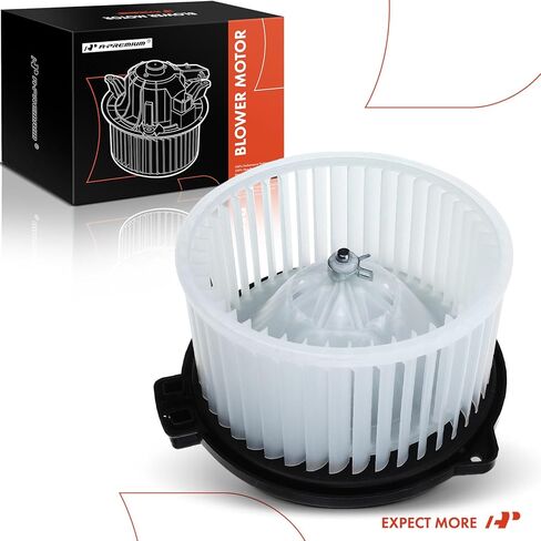 مجموعة محرك منفاخ سخان HVAC A-Premium متوافقة مع سيارات فولفو - S40 سيدان، V40 Wagon، 2000-2004، L4 1.9L - الجانب الأمامي، استبدال # 0130111212، 0130111191 in Saudi Arabia