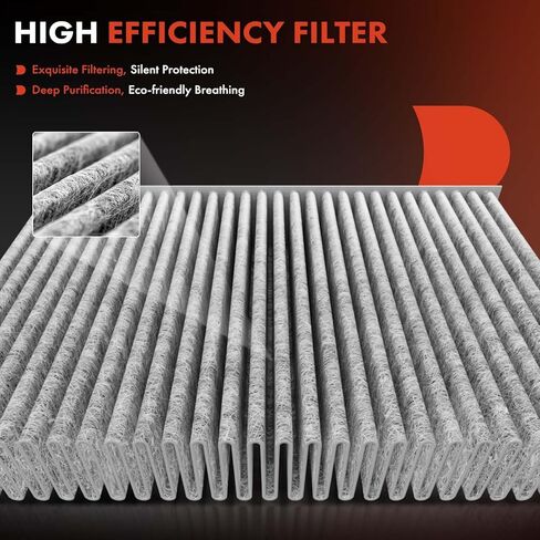 فلتر هواء المقصورة الممتاز مع الكربون المنشط متوافق مع مرسيدس بنز CLA250، CLA35/CLA45 AMG، CLA45 AMG S، GLA250، GLA35/GLA45/GLB35/A35 AMG، GLB250، A220، A250، EQB 250+، EQB 300/350 in Saudi Arabia