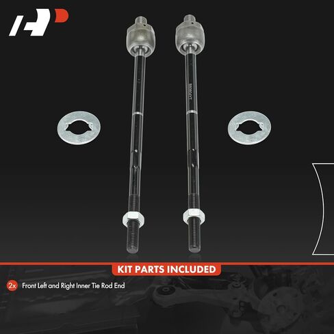 A-Premium 2 x Front Inner Tie Rod Ends, Compatible with Ford Mustang 2005 2006 2007 2008 2009 2010 in Saudi Arabia