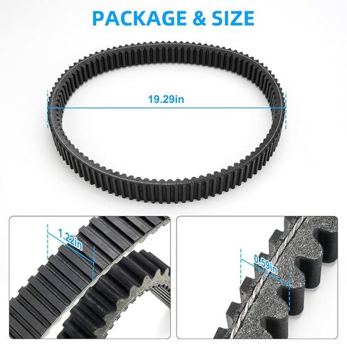 حزام محرك JERBOR 3211113 ATV مناسب لرياضي Polaris 500 570 450 800 RZR 800 Ranger 500، استبدال 3211113 19C3982 (3211113) in Saudi Arabia