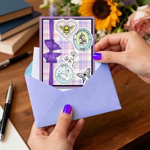 GLOBLELAND Lady Tags Clear Stamps and Cutting Dies Set for Card Making Elegant Plants Stamps Silicone Transparent Stamp Flower Frames Die Cuts for DIY Scrapbooking Embossing Photo Album in Saudi Arabia