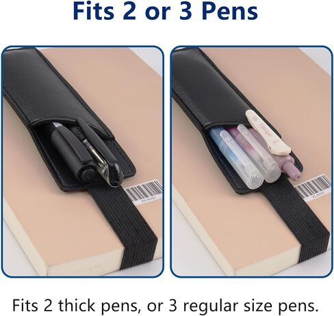 Adjustable Elastic Band pen holder for notebook Pencil Holder Planner Accessories in Saudi Arabia