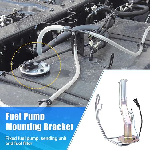 X AUTOHAUX مضخة الوقود تصاعد قوس شماعات الجمعية لتويوتا 4 عداء شاحنة بيك اب 4 Cyl 2.4L 6 Cyl 3.0L 1986-1992 خلية الوقود مضخة شماعات أنبوب استبدال 23206-35101 in Saudi Arabia