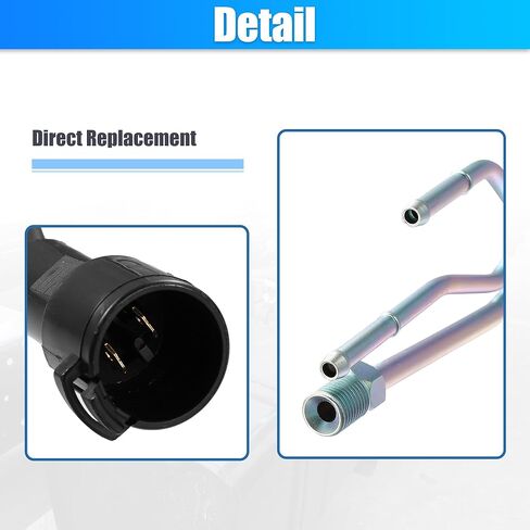 X AUTOHAUX مضخة الوقود تصاعد قوس شماعات الجمعية لتويوتا 4 عداء شاحنة بيك اب 4 Cyl 2.4L 6 Cyl 3.0L 1986-1992 خلية الوقود مضخة شماعات أنبوب استبدال 23206-35101 in Saudi Arabia