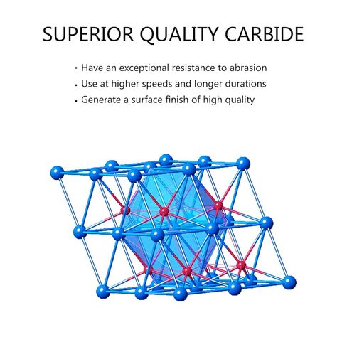 SpeTool 5 Pcs CNC Router Bit Sets Cabide Bit 1/4 Inch Shank Up Down Cut V Groove for Woodwork Beginner Engraving Slot in Kuwait