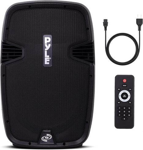 مكبر صوت يعمل بالطاقة PYLE-PRO، نظام بلوتوث مكبر صوت نشط، شاشة مكبر صوت للمسرح مقاس 12 بوصة، مكبر صوت ستيريو محمول لحفلات DJ للصوت الحفل، USB مدمج لمكبر صوت MP3 in Saudi Arabia