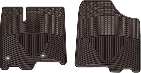 سجادات أرضية Weathertech مناسبة لجميع الأحوال الجوية لسيارة Toyota Sienna الصف الأول (W292GR)، رمادي in Kuwait