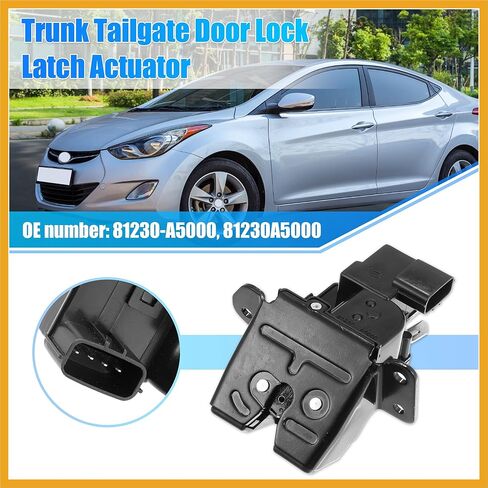 المحرك الخلفي قفل مزلاج الجذع لشركة هيونداي إلنترا GT 13-17 81230-A5000 عن بعد الجذع الباب الخلفي مزلاج قفل المحرك المحرك الخلفي الجذع غطاء الباب الخلفي قفل مزلاج المحرك استبدال in Kuwait