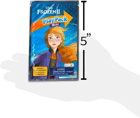 Disney Frozen Mini Party Favors Set for Girls - Bundle with 24 Mini Frozen Grab n Go Play Activity Packs with Coloring Pages, Stickers, More for Kids | Elsa & Anna Birthday Party Supplies in Saudi Arabia