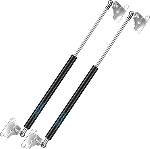 20 Inch 100lb/445N Gas Strut Shocks, Lift-Support Gas Spring with L-Type Mounts for RV Bed Boat Bed Cover Door Lids Floor Hatch Door Shed Window, Only Fit 80-110 Lbs Weights, Set of 2 FilFom in Saudi Arabia