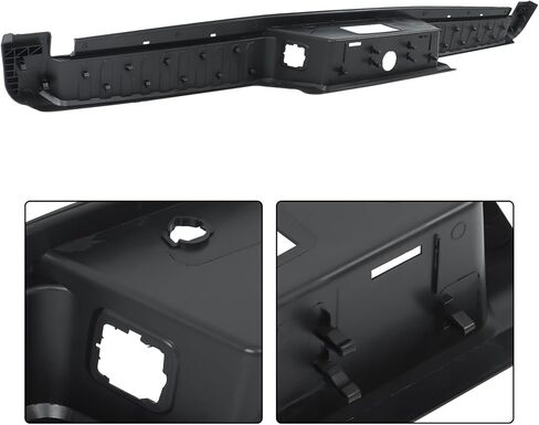 Rear Bumper Step Pad Cover Replacement for F150 2021 2022 2023 Replacement for ML3Z17B807AA Without Sensor Hole Without Trailer Hole in Saudi Arabia