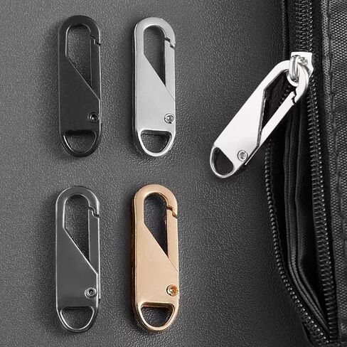 12 PCS Zipper Repair Kit, Removable Zipper Pull Replacement for Jackets, Bags and Coats, Universal Head Fix in Saudi Arabia