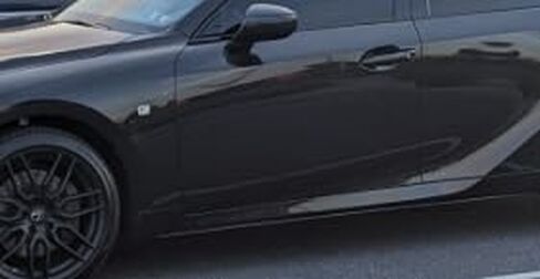 2PCS F Side Emblem Sport Badge for GS is-F RC IS250 350 (Black F-Sport) in Kuwait