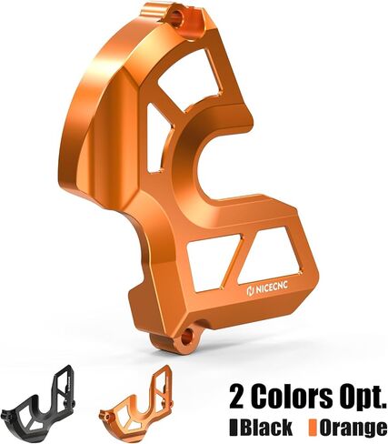 NICECNC Case Saver Sprocket Cover Chain Guard Compatible with 1190 Adventure/R 2013-2016, 1090 Adventure R 2017-2019, 1290 Super Adventure R/S 2017-2020, 1290 Super Duke R 2014-2019, Orange in Saudi Arabia