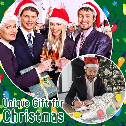 72 Pcs Christmas Gift for Coworker Bulk Christmas Bulbs Sticky Notes Bright Ballpoint Pen Motivational Cards with Organza Bag Appreciation Gifts for Employee Staff Team Teacher in Saudi Arabia