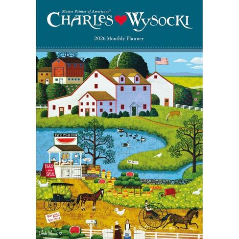 Charles Wysocki, Americana: Monthly Planner in Saudi Arabia
