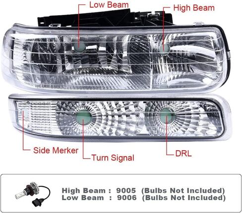 PIT66 Headlight Assembly Compatible with Ford F150 2009 2010 2011 2012 2013 2014 2015 2016 2017 2018 2019 Halogen Headlamps Front Lights Clear Lens in Saudi Arabia