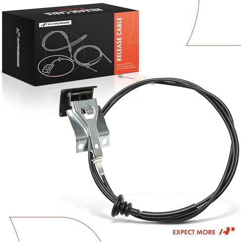كابل تحرير مزلاج غطاء المحرك الأمامي الممتاز مع مقبض متوافق مع Nissan Murano 2003 2004 2005 2006 2007، 72 بوصة in Saudi Arabia