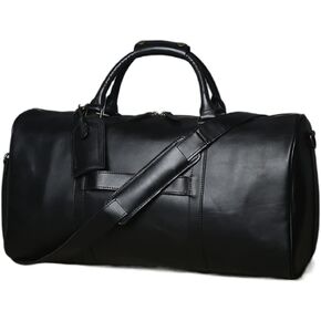 Men's Hand Luggage Bag Travel Geunine Leather Large Capacity Single Shoulder Messenger For 15 Inch Laptop in Saudi Arabia