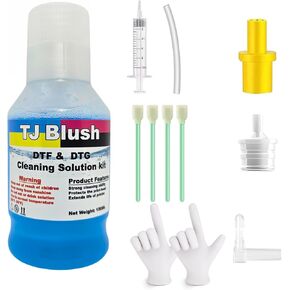 150ml Printhead Cleaning kit for Epson, Head Cleaning Kit for DTF, Inkjet Printer Head Cleaning Kit for Brother, Print Cleaner Kit Nozzle for Canon. in Saudi Arabia