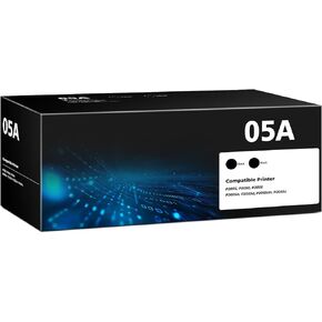 خراطيش حبر CE505A 05A سوداء (عبوة من قطعتين) Laser Jet P2035 P2050 P2056 متوافقة مع خراطيش حبر HP 05A 05X لـ Laser Jet Enterprise P2035n P2055d P2055dn P2055x in Kuwait