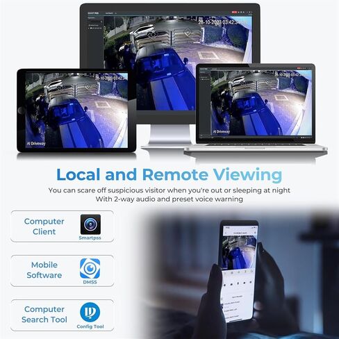 كاميرا خارجية 4K PTZ PoE IP عالية السرعة - زووم بصري 25x (5-125 مم)، تتبع PFA التلقائي، اكتشاف الوجه IVS، SMD4.0، مستشعر Starvis 1/2.8 بوصة - 0.005lux Starlight Nightvision، اختيار سريع، IP66 in Kuwait