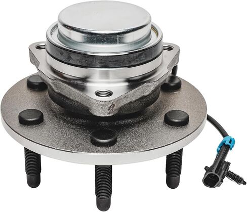 Detroit Axle - 2WD Front Wheel Bearing Hubs Kit for 1999-2006 Chevrolet Silverado GMC Sierra 1500 [6 Lugs] 2 Wheel Bearing Hubs 4 Inner Outer Tie Rod Ends 2000 2001 2002 2003 2004 2005 Replacement in Saudi Arabia