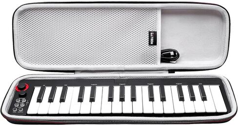 حافظة صلبة LTGEM EVA لجهاز التحكم بلوحة المفاتيح Donner DMK25 Pro MIDI - حقيبة تخزين واقية للسفر in Saudi Arabia